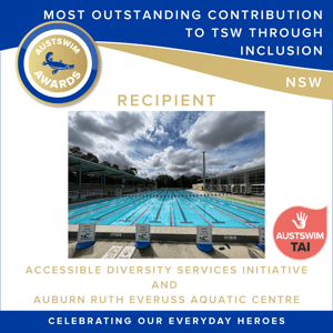 NSW Most Outstanding Contribution to TSW through inclusion