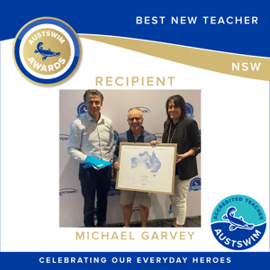 AUSTSWIM Best New Teacher - Michael Garvey