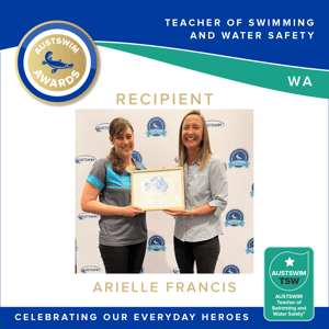 AUSTSWIM Teacher of Swimming and Water Safety - Arielle Francis