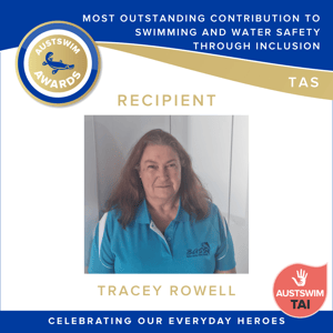 TAS Most Outstanding Contribution to Swimming and Water Safety thorugh Inclusion