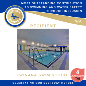 WA Most Outstanding Contribution to Swimming and water Safety Through Inclusion