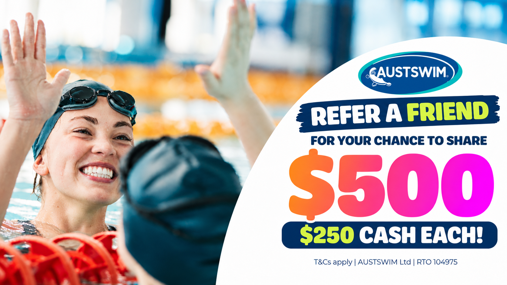 Refer a Friend AUSTSWIM Campaign