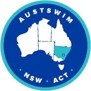 AUSTSWIM New South Wales and Australia Capital Territory State logo