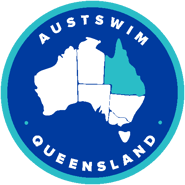 AUSTSWIM Queensland State logo