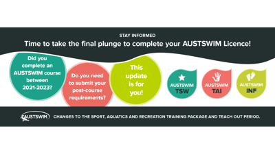 AUSTSWIM Teach-out and Training Package Changes