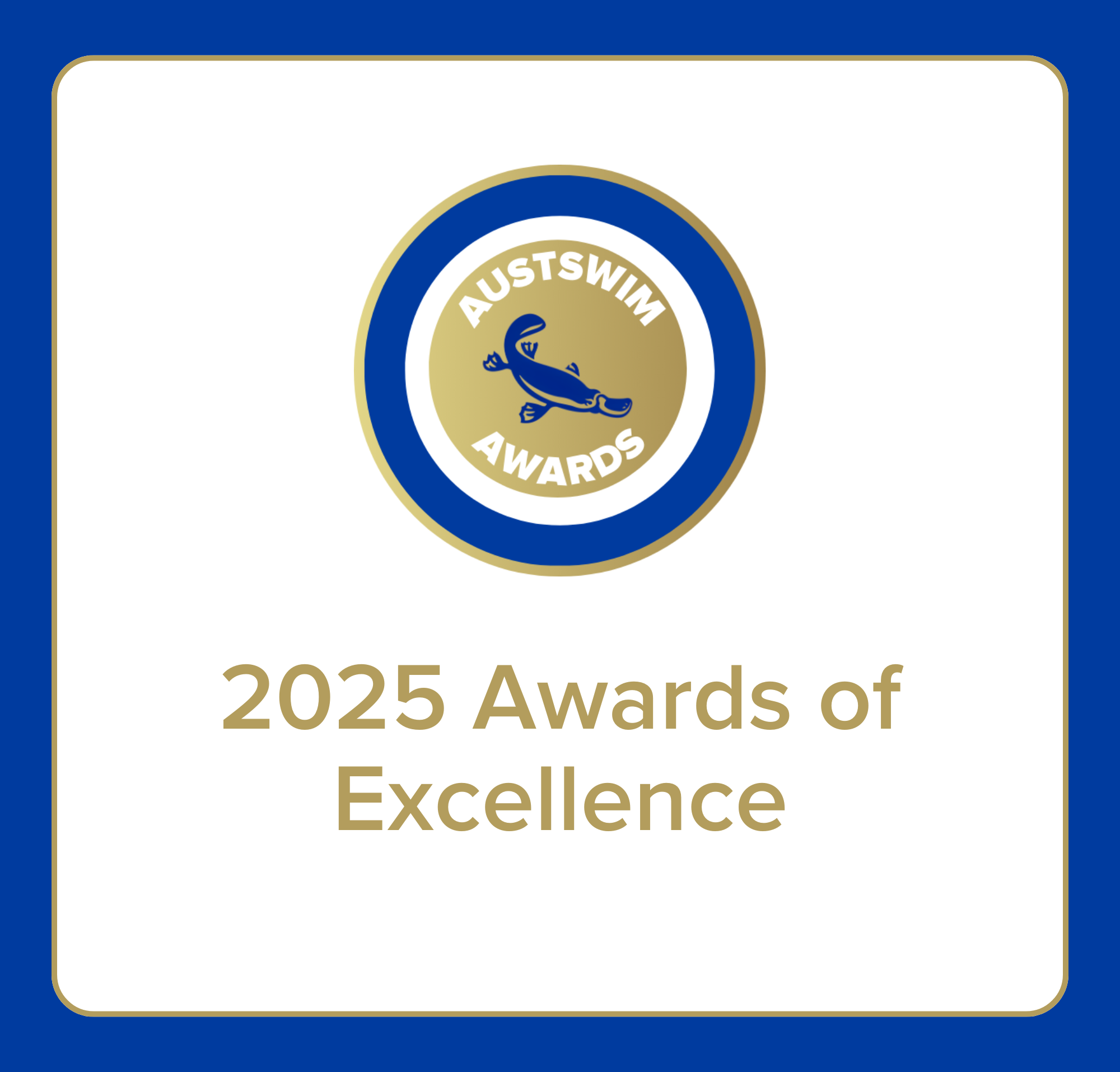 AUSTSWIM 2025 Awards of Excellence