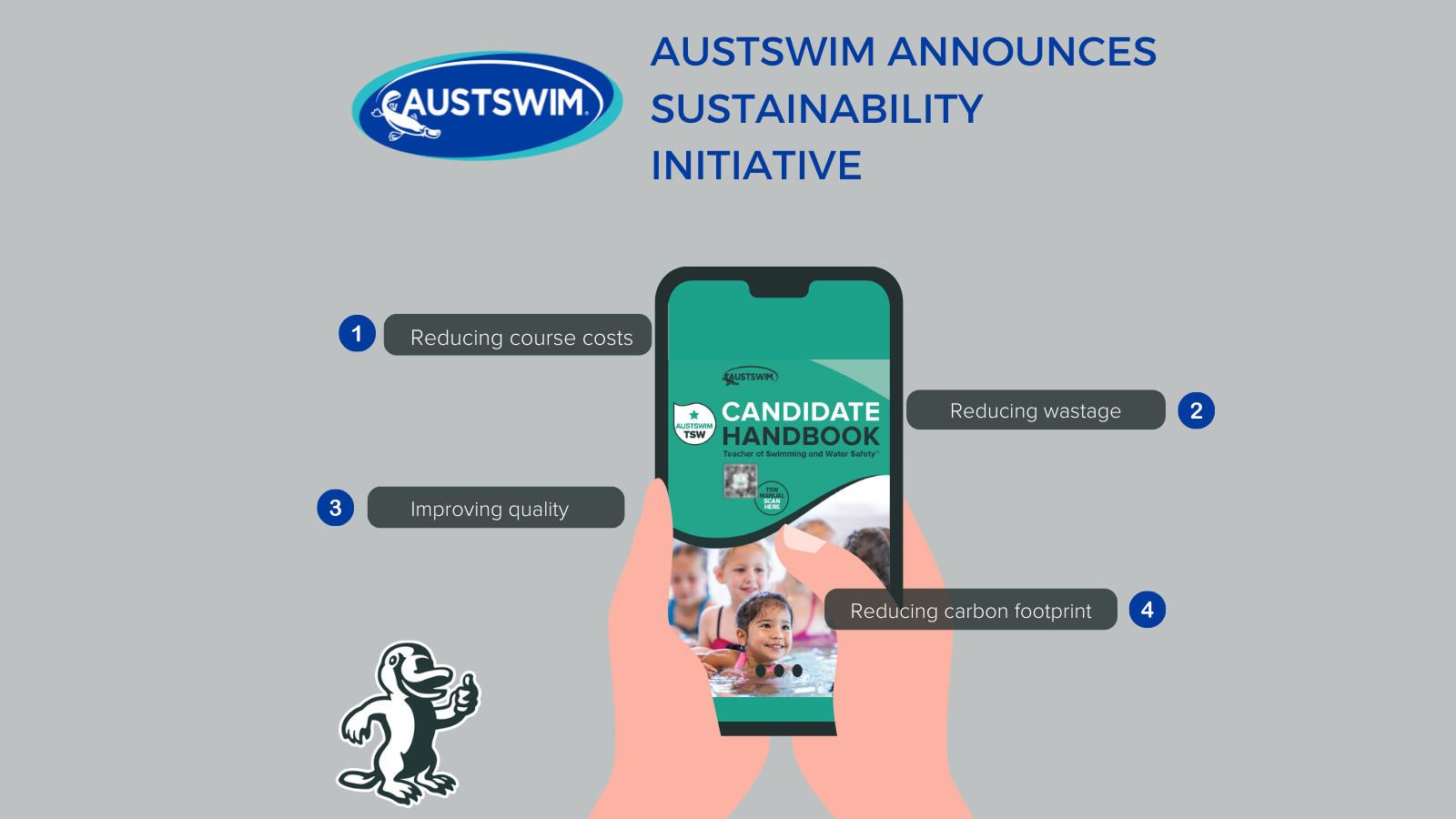 AUSTSWIM Announces Sustainability Initiative